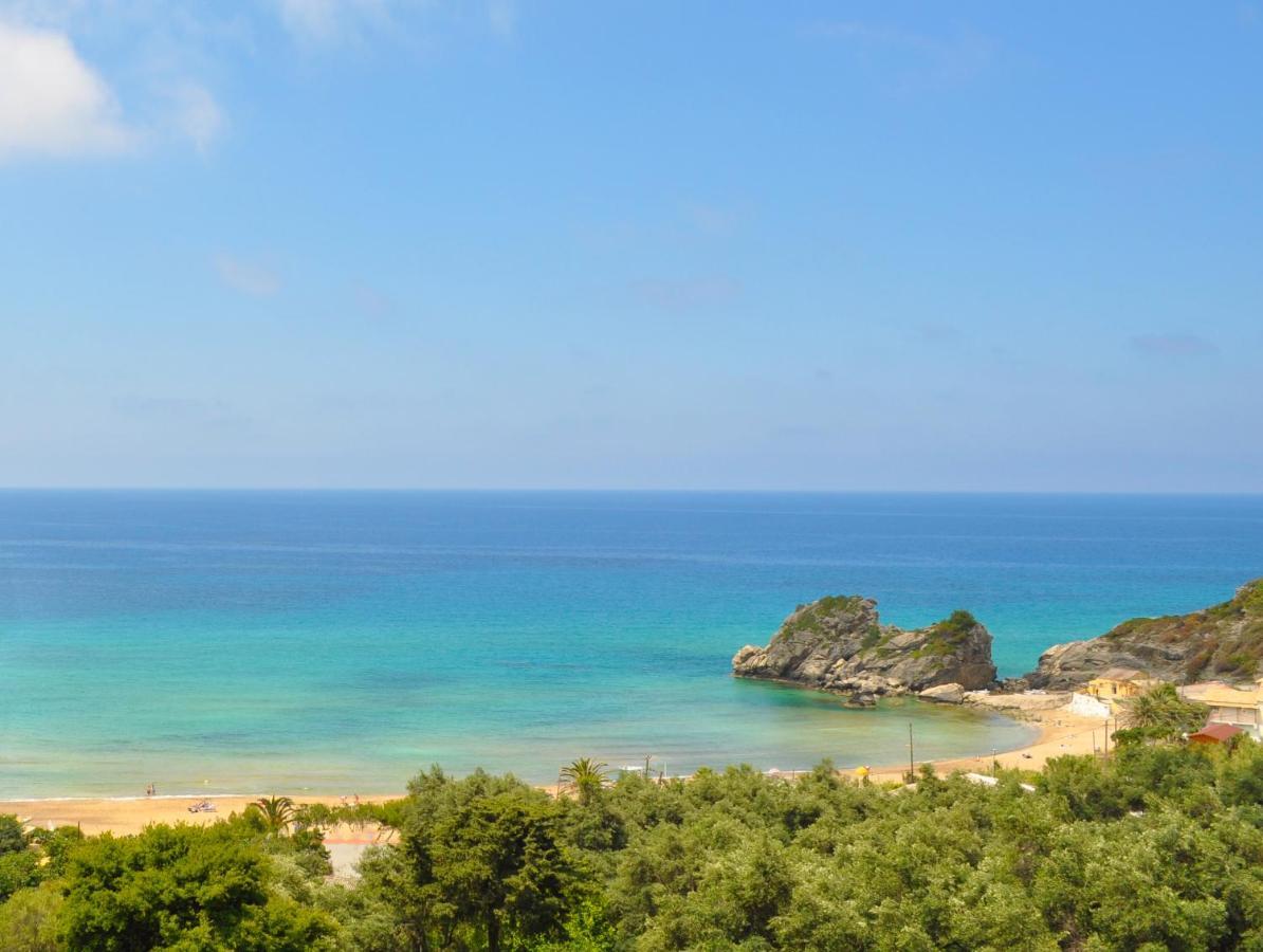 Large Apartment By The Pool - Pelekas Beach, Corfu Esterno foto